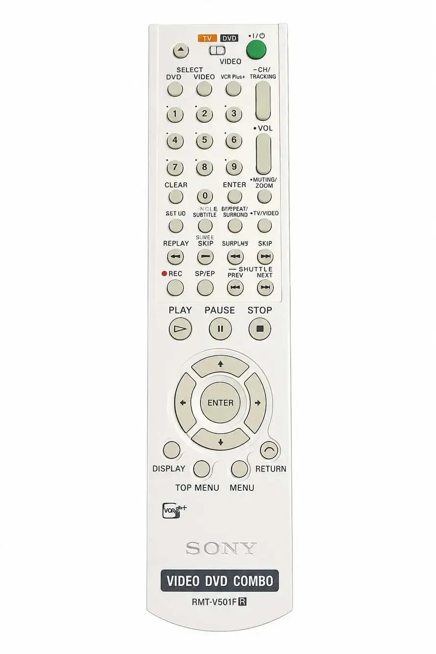 Sony RMT-V501F Video DVD Combo Remote Control